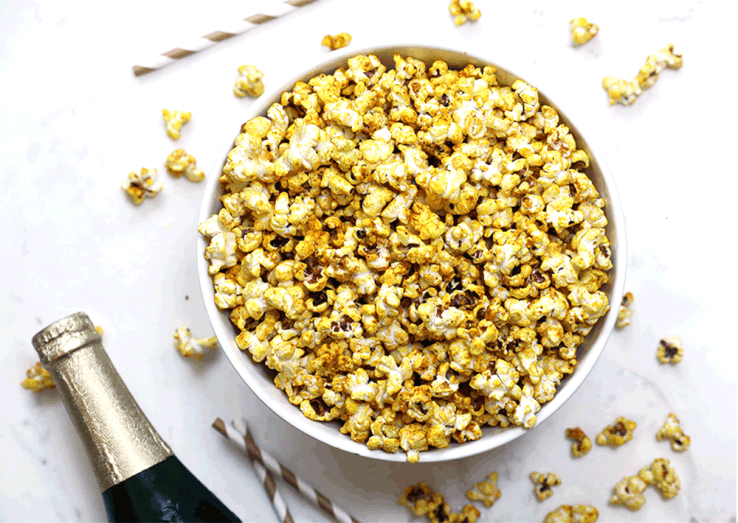 Turmeric Popcorn Recipe mindbodygreen