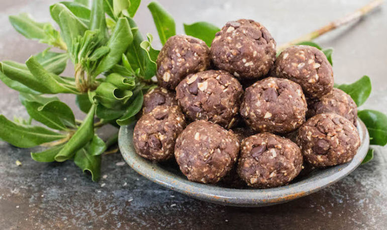 Boost Your Energy With Sunflower Seed Butter + Chocolate Chip Bites Hero Image